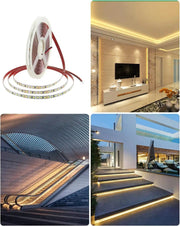 salelink.co.nz Unbranded 2835 24V 10M LED Strip Light Warm White 1200LED Warm White 24V LED Strip Light 10m 1200 LED 2835