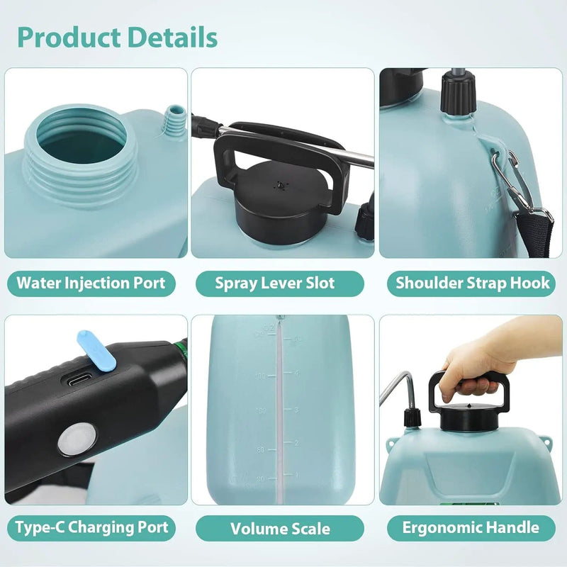 salelink.co.nz Unbranded Electric Sprayer Plant Mister 5L Electric Sprayer Plant Mister 5L | Action Outdoors NZ