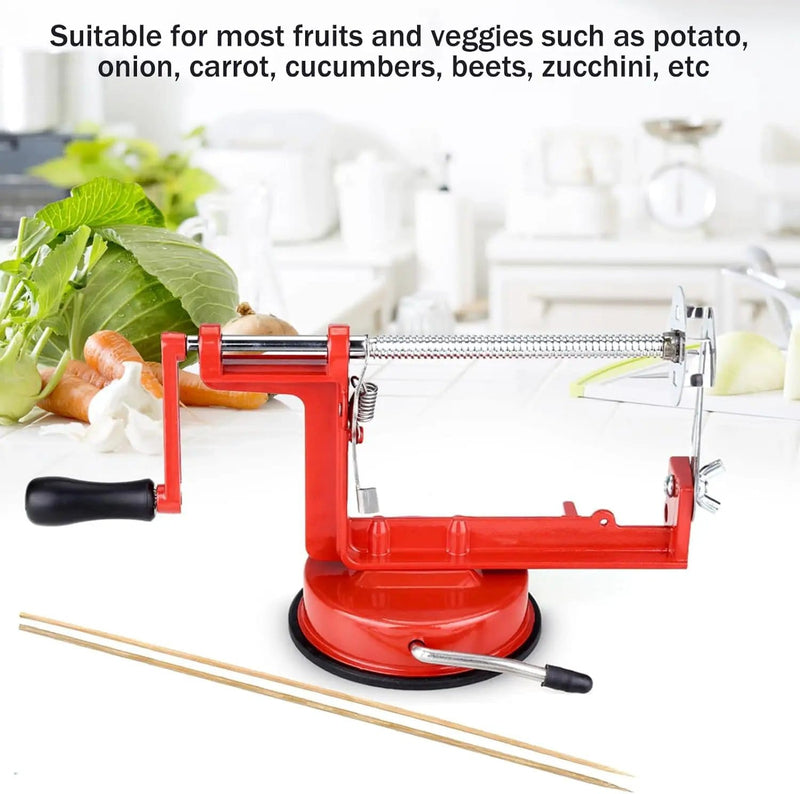 salelink.co.nz Unbranded Twisted Spiral Potato Slicer Cutter Twisted Spiral Potato Slicer Cutter | Action Outdoors NZ