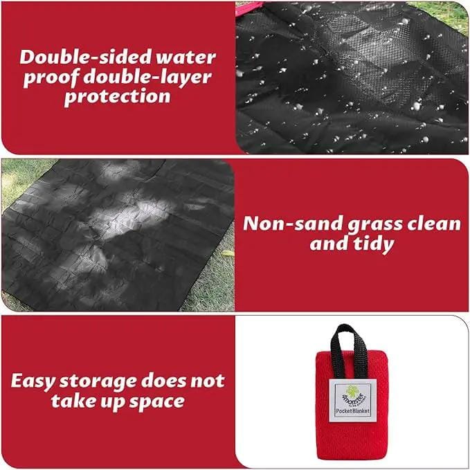 ECOTREK Mat Mini Pocket Picnic Blanket – Lightweight & Waterproof SFJJ4011 Mini Pocket Picnic Blanket – Lightweight & Waterproof SFJJ4011