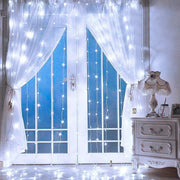 300 LED Curtain String Fairy Light Christmas Light – view 3
