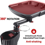 salelink.co.nz Unbranded Car Cup Holder Tray Food Table Car Cup Holder Tray Food Table | Action Outdoors NZ
