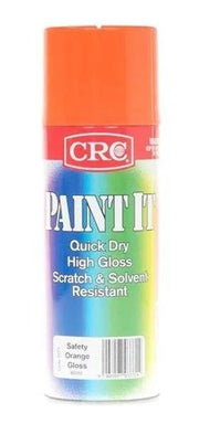 CRC CRC Paint CRC Paint It Safety Orange 400ml 3371 CRC Paint It Safety Orange 400ml Quick Dry Enamel