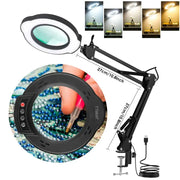 72LED 8X/10X USB Magnifying Glass with 3 Colours Light (10 different variants available) – view 16