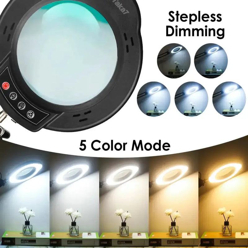72LED 8X/10X USB Magnifying Glass with 3 Colours Light (10 different variants available) – view 23