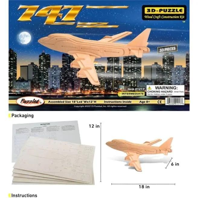9eight5 3D Puzzle 747 747