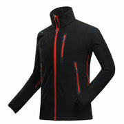 Mead's Supply & Equipment Outfitters limited Men's Jackets Men's Outdoor Softshell Jacket Lightweight Windproof for Hiking Men's Outdoor Softshell Jacket Lightweight Windproof