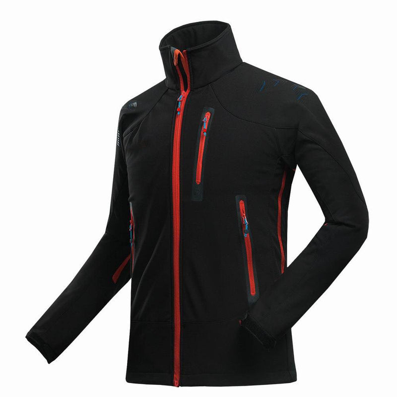 Mead's Supply & Equipment Outfitters limited Men's Jackets Men's Outdoor Softshell Jacket Lightweight Windproof for Hiking Men's Outdoor Softshell Jacket Lightweight Windproof