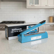 dealonline.co.nz dealonlinenz 300MM Impulse Bag Sealer Machine 300mm Impulse Bag Sealer Tabletop For Plastic Bags