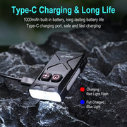 BORUIT EV15 Mini Light Rechargeable Torch EDC Work Lamp Keychain LED Flashlight – view 8