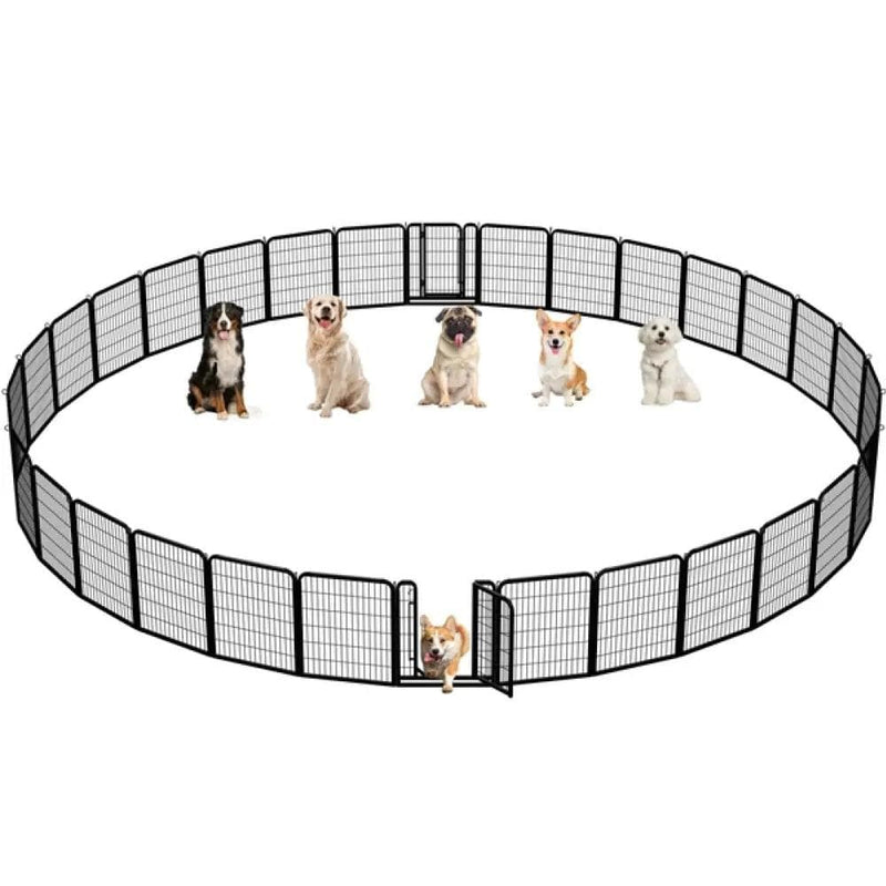 Yaheetech 31.5″ Tall 32-Panel Dog Pen Playpen 31.5″ Tall 32-Panel Dog Pen Playpen