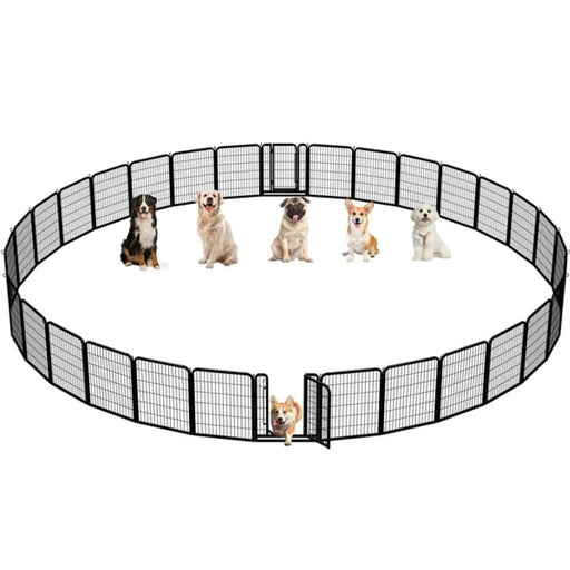 Yaheetech 31.5″ Tall 32-Panel Dog Pen Playpen 31.5″ Tall 32-Panel Dog Pen Playpen