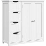 Wooden Bathroom Floor Cabinet Side Storage Organizer Cabinet – view 1