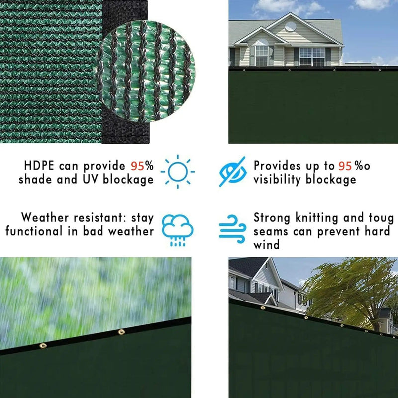 salelink.co.nz Unbranded Privacy Fence Screen Green-1Mx7M Privacy Fence Screen Green-1Mx7M | Action Outdoors NZ