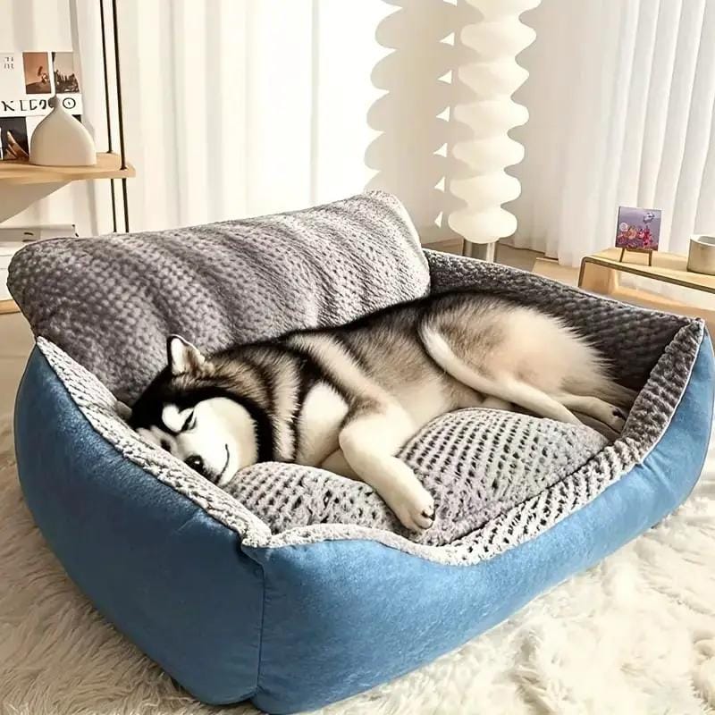 High Back Bolster Comfort Pet bed Dog Bed Super Thick Warm – view 1