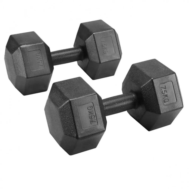 Yaheetech 2 x 7.5kg/16.5lb Dumbbell Set 2 x 7.5kg/16.5lb Dumbbell Set