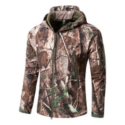Mead's Supply & Equipment Outfitters limited Men's Outdoor Clothing Men's Plus Size Softshell Jacket Camouflage Windproof Outdoor Coat Men's Plus Size Camouflage Softshell Jacket Windproof