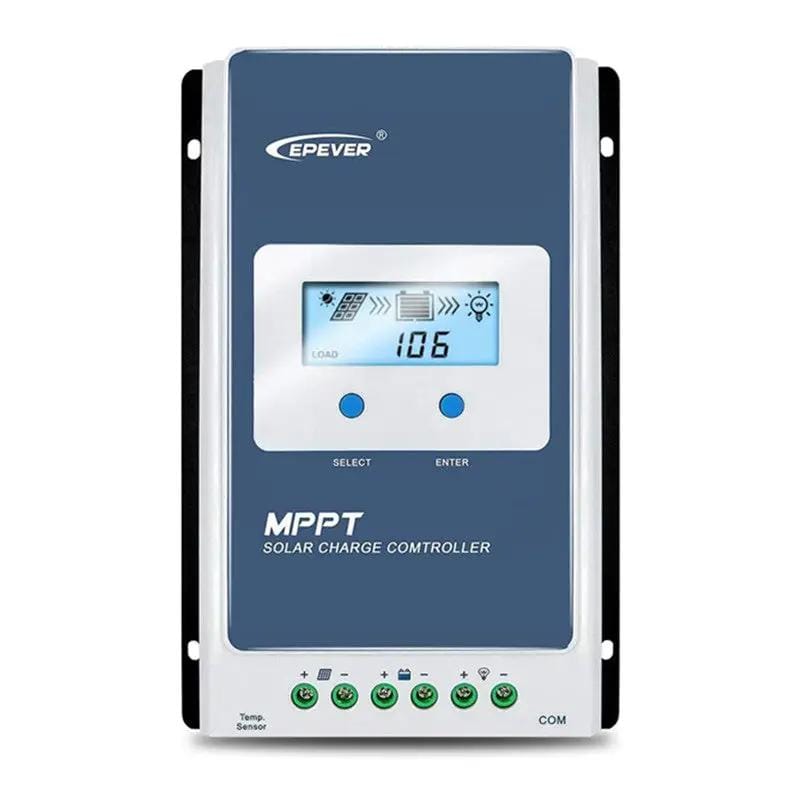 EPEVER MPPT Solar Charge Controller 10A 12V 24V LCD Display – view 1