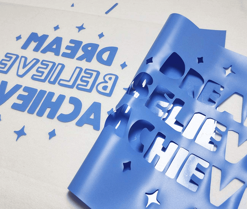 30x300cm Heat Transfer Vinyl Paper - Sky Blue – view 3