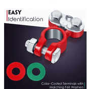 salelink.co.nz Unbranded 8PCS Car Battery Terminal Connectors 8PCS Car Battery Terminal Connectors | Action Outdoors NZ