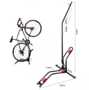 Vertical & Horizontal Bicycle Bike Floor Rack Stand Bicycle Stand – view 2