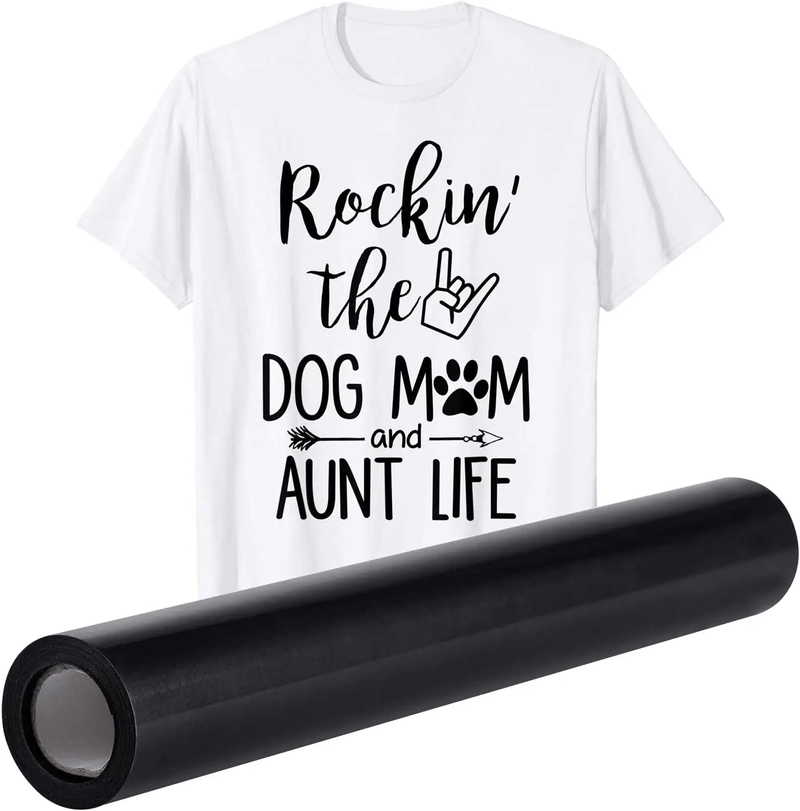 30x300cm Heat Transfer Vinyl Paper - Black – view 2