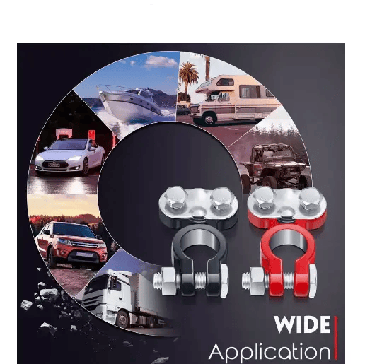 salelink.co.nz Unbranded 8PCS Car Battery Terminal Connectors 8PCS Car Battery Terminal Connectors | Action Outdoors NZ