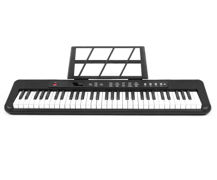 61 Electronic Keyboard Piano with Stand - 2.2cm Keyboard – view 2