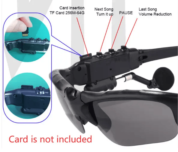 salelink.co.nz Unbranded Bluetooth Sunglasses Bluetooth Sunglasses | Action Outdoors NZ
