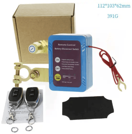 salelink.co.nz Unbranded 240A 12V Remote Battery Disconnect Switch 240A 12V Remote Battery Disconnect Switch - NZ