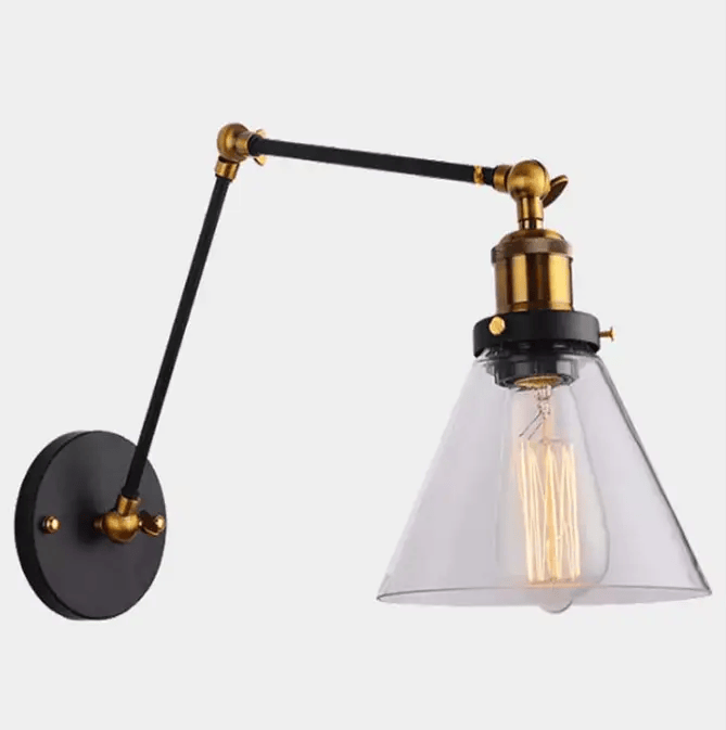 salelink.co.nz Unbranded Glass Lampshade Wall Light Fixture Glass Lampshade Wall Light Fixture | Action Outdoors NZ