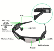 salelink.co.nz Unbranded Bluetooth Sunglasses Bluetooth Sunglasses | Action Outdoors NZ