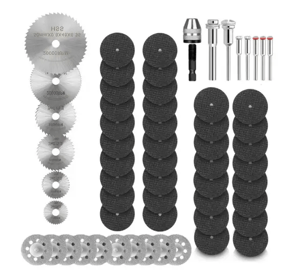 60Pcs Circular Cutting Wheel Grinding Disc Tool Set – view 1