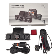 Four-record Driving Recorder Dash Cam Four Channel Video – view 6