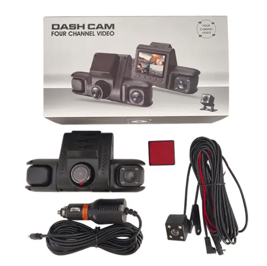 Four-record Driving Recorder Dash Cam Four Channel Video – view 6