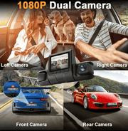 Four-record Driving Recorder Dash Cam Four Channel Video – view 5