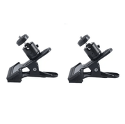 salelink.co.nz Unbranded 2PCS Spring Clamp Mount with 360-Degree Rotating Spring Clamp Mount 360 Rotating Ball Head 2 Pack