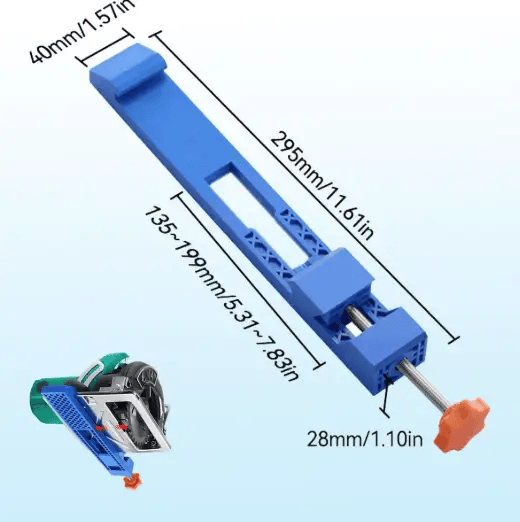 salelink.co.nz Unbranded Adjustable Cutting Machine Base Guide Adjustable Cutting Machine Base Guide | Action Outdoors NZ