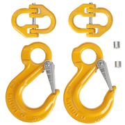 Hammerlock and Eye Sling Hook Safety Chain – view 1