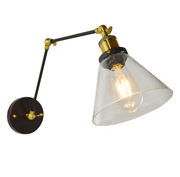 salelink.co.nz Unbranded Glass Lampshade Wall Light Fixture Glass Lampshade Wall Light Fixture | Action Outdoors NZ