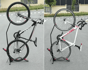 Vertical & Horizontal Bicycle Bike Floor Rack Stand Bicycle Stand – view 8