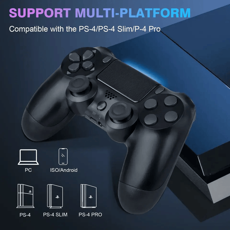 salelink.co.nz Unbranded PS4 Wireless Controller - Black PS4 Wireless Controller - Black | Action Outdoors NZ