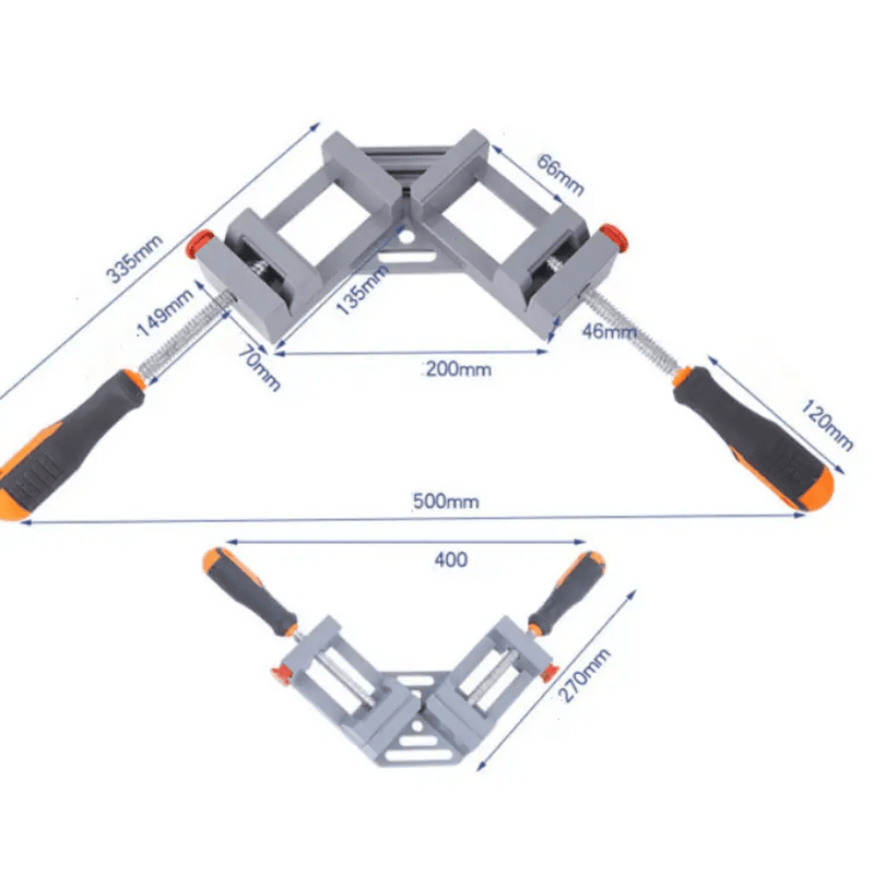 90 Degree Right Angle Corner Clamp Woodworking Wood Jigs Clamps Tools – view 3