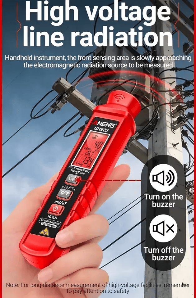 salelink.co.nz Unbranded Radiation Detector Radiation Detector | Action Outdoors NZ