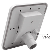 RV Gravity Water Inlet Hatch White Caravan Accessories Parts – view 3