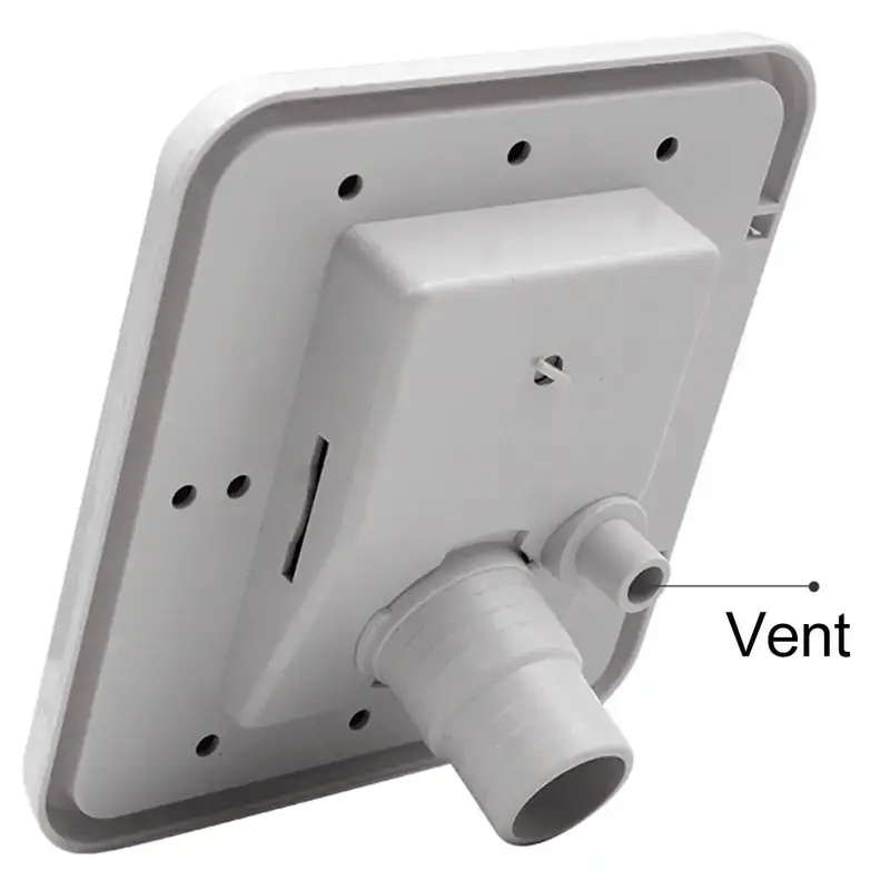 RV Gravity Water Inlet Hatch White Caravan Accessories Parts – view 3