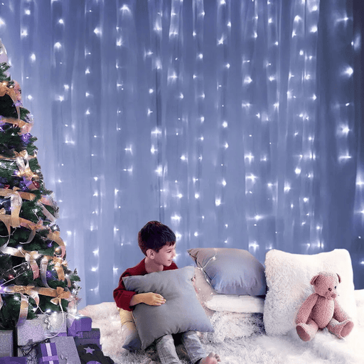 salelink.co.nz Unbranded 6x3M Curtain String Lights 6x3M Curtain String Lights | Action Outdoors NZ