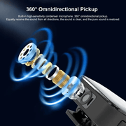salelink.co.nz Unbranded Wireless Lavalier Microphone (LM1753) Wireless Lavalier Microphone (LM1753) | Action Outdoors NZ