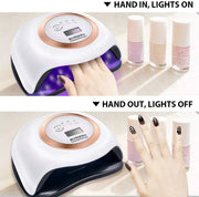 salelink.co.nz Unbranded LED UV Nail Lamp 168W 42LED LED UV Nail Lamp 168W 42LED | Action Outdoors NZ