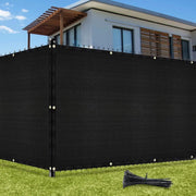 salelink.co.nz Unbranded 180GSM Privacy Fence Screen Black 1Mx3M 180GSM Privacy Fence Screen Black 1Mx3M Outdoor